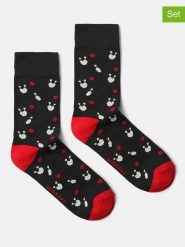 TATUUM Skarpety (2 pary) w kolorze antracytowym rozmiar: 39-42. Czarne skarpety Tatuum, bez wzorów. Za 30.99 zł.