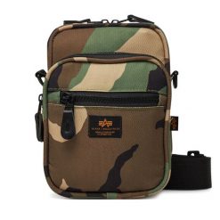 Saszetka Alpha Industries. Brązowe saszetki i nerki Alpha Industries, bez wzorów. Za 99.99 zł.