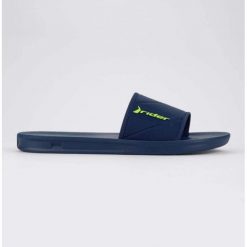 Klapki Rider Street Slide Ad 11578 AR408 niebieskie. Niebieskie klapki z materiału. Za 147.90 zł.