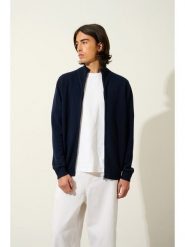 AUTHENTIC CASHMERE Kaszmirowy kardigan "Albaron" w kolorze granatowym rozmiar: S. Niebieskie swetry rozpinane AUTHENTIC CASHMERE, s, bez wzorów, z kaszmiru, bez kołnierzyka, bez ramiączek. Za 456.99 zł.