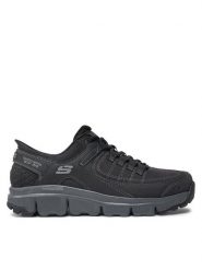 Skechers Sneakersy Summits At 237622 Czarny. Czarne buty sportowe casual Skechers, bez wzorów, ze skóry, bez zapięcia. Za 199.99 zł.
