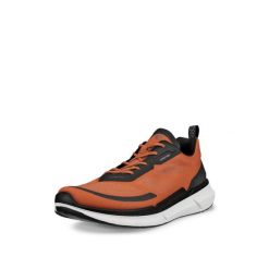 ECCO Buty męskie Biom 2.2 M terracotta/black-44. Czarne buty turystyczne ecco, z aplikacjami, z gumy, bez zapięcia, trekkingowe. Za 419.99 zł.