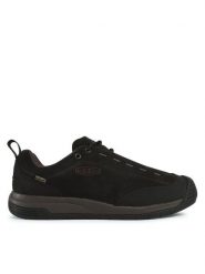 Keen Trekkingi Jasper II Wp 1023868 Czarny. Czarne buty trekkingowe Keen, bez wzorów, z nubiku, bez zapięcia. Za 429.99 zł.