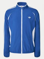 Adidas Bluza adicolor Teamgeist JP1117 Niebieski Regular Fit. Niebieskie bluzy Adidas, m, bez wzorów, z syntetyku, bez kaptura. Za 239.99 zł.