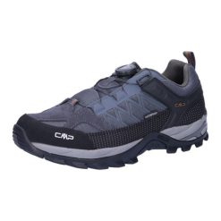 Buty trekkingowe męskie CMP 3Q1482768UH. Szare buty trekkingowe CMP, bez wzorów, z gumy, bez zapięcia. Za 482.00 zł.
