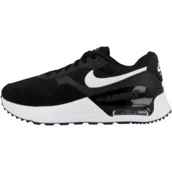 Buty do chodzenia męskie Nike Air Max System. Czarne buty sportowe casual Nike, bez wzorów, z materiału, bez zapięcia, nike air max. Za 548.00 zł.