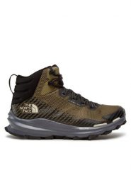 The North Face Trekkingi Vectiv Fastpack Mid Futurelight NF0A5JCWWMB1 Zielony. Zielone botki sznurowane The North Face, bez wzorów, z materiału, bez obcasa, bez zapięcia. Za 509.99 zł.