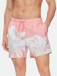 Tommy Hilfiger Szorty kąpielowe UM0UM03298 Różowy Regular Fit. Czerwone kąpielówki Tommy Hilfiger, m, bez wzorów, z syntetyku. Za 189.99 zł.