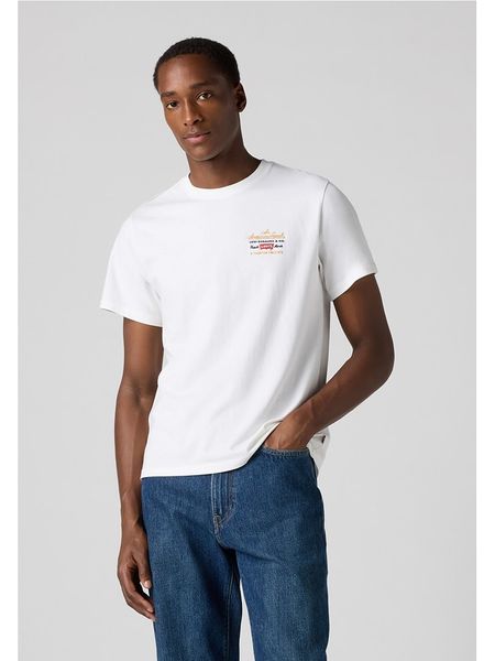 Levi's Koszulka w kolorze białym rozmiar: M. Białe bezrękawniki Levi's®, m, bez wzorów, z bawełny, bez kołnierzyka, bez ramiączek. Za 92.21 zł.