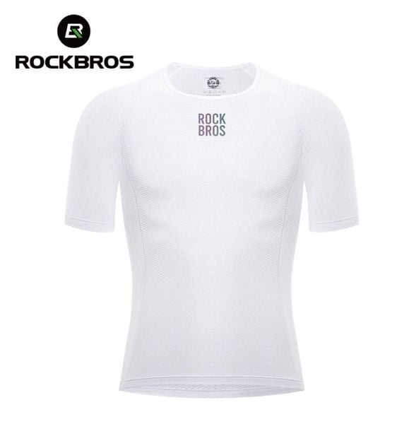 Ultralekka męska bielizna termoaktywna do jazdy na rowerze ROCKBROS. Biała bielizna termoaktywna ROCKBROS, na lato, l, bez wzorów, z materiału, bez ramiączek, na fitness i siłownię. Za 98.12 zł.