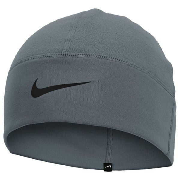Czapka dla dorosłych Therma-Fit Fleece Beanie. Szare czapki zimowe Nike, bez wzorów, z poliesteru. Za 129.99 zł.