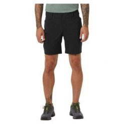 Spodenki turystyczne męskie Helly Hansen Vika Tur Shorts. Czarne szorty Helly Hansen, l, bez wzorów, sportowe. Za 351.60 zł.