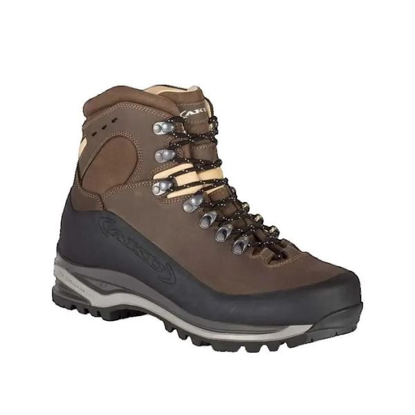 Buty trekkingowe Aku Superalp Nbk Goretex Marron. Brązowe buty turystyczne Aku, bez wzorów, z gore-texu, bez zapięcia, trekkingowe, gore-tex. Za 1,280.00 zł.