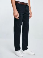 Spodnie męskie chinosy czarne Trevor 906. Czarne eleganckie spodnie BIG STAR, na co dzień, l, z tkaniny, klasyczne. Za 229.99 zł.