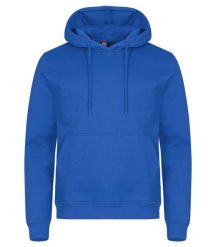 Clique Bluza z kapturem Miami z bawełny i poliestru z recyklingu – Royal Blue. Niebieskie bluzy z kapturem CLIQUE, uniwersalny, bez wzorów, z bawełny, z kapturem. Za 166.63 zł.