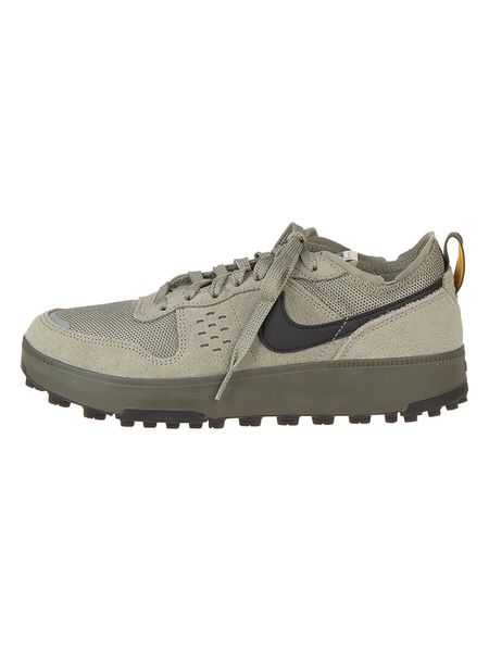 Nike Skórzane sneakersy "C1TY" w kolorze oliwkowym rozmiar: 38,5. Brązowe buty sportowe casual Nike, bez wzorów, z materiału, bez zapięcia. Za 237.73 zł.