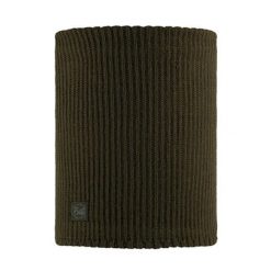 Komin dwuwarstwowy dzianina + polar Rutger. Zielone szaliki Buff, bez wzorów, z dzianiny. W wyprzedaży za 101.94 zł.