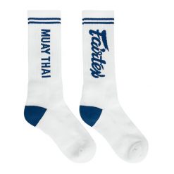 Skarpety do muay thai FAIRTEX EU. Skarpety FAIRTEX, bez wzorów, z bawełny. Za 83.99 zł.