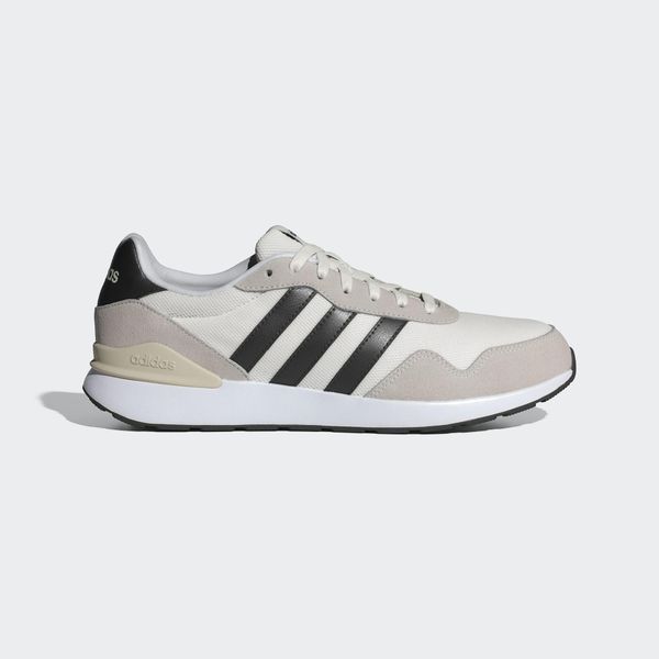 Buty Run 60s 4.0. Białe buty do biegania Adidas, bez wzorów, bez zapięcia, trekkingowe. Za 259.00 zł.