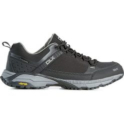 Buty turystyczne "Magellan" w kolorze szarym. Szare buty trekkingowe Trespass Men, bez wzorów, z materiału, bez zapięcia. W wyprzedaży za 329.95 zł.