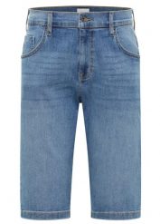 Bermudy ze stretchem. Niebieskie jeansy bonprix, m. Za 139.99 zł.