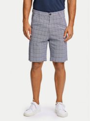 Lindbergh Szorty materiałowe 30-505024 Niebieski Wide Fit. Niebieskie szorty Lindbergh, m, bez wzorów, z bawełny. Za 129.99 zł.