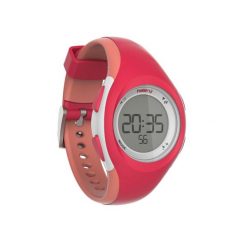 Zegarek do biegania Kalenji W200 S. Brązowe zegarki KALENJI. W wyprzedaży za 39.99 zł.