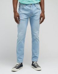 LEE RIDER MĘSKIE SPODNIE JEANSOWE JEANSY POLAR LIGHT L701PXC10 112331691. Bluzy z polaru Lee, l, bez wzorów, z jeansu, bez kaptura. Za 239.99 zł.