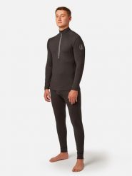Surfanic Bielizna termoaktywna górna SWX1602 Czarny Slim Fit. Czarna bielizna termoaktywna SURFANIC, m, bez wzorów, z syntetyku, bez ramiączek, narciarskie. Za 109.99 zł.