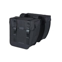 Poliestrowa wodoodporna torba rowerowa z elementami odblaskowymi tour xl Basil. Czarne torby na laptopa BASIL. Za 289.99 zł.