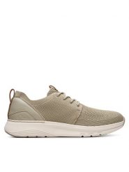 Clarks Sneakersy Motion Trek MX 26181982 Khaki. Brązowe buty sportowe casual Clarks, bez wzorów, z materiału, bez zapięcia. Za 259.99 zł.
