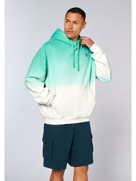 Chiemsee Bluza w kolorze turkusowym rozmiar: XL. Niebieskie bluzy Chiemsee, xl, bez wzorów, z bawełny, z kapturem. Za 146.97 zł.