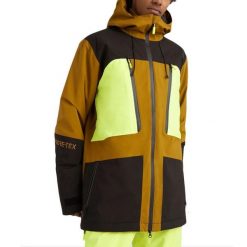 Kurtka zimowa na narty i snowboard męska O'Neill Gore-tex. Brązowe kurtki O'Neill, l, bez wzorów, z gore-texu, narciarskie, gore-tex. Za 799.00 zł.