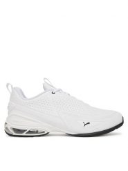 Puma Buty do biegania Meza SL 312736 01 Biały. Białe buty do biegania Puma, bez wzorów, ze skóry, bez zapięcia, do biegania. Za 379.99 zł.