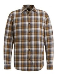 PME Legend Koszula w kolorze karmelowo-białym rozmiar: M. Brązowe koszule PME Legend, m, bez wzorów, z bawełny, bez kołnierzyka, bez ramiączek. Za 189.29 zł.