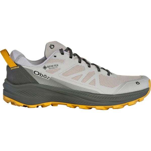 Buty trekkingowe Oboz Katabatic LT GTX Low. Szare buty trekkingowe OBOZ, bez wzorów, bez zapięcia. W wyprzedaży za 552.50 zł.