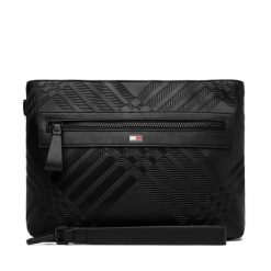 Saszetka Tommy Hilfiger. Czarne torby na ramię Tommy Hilfiger, bez wzorów, małe, bez dodatków. Za 329.99 zł.
