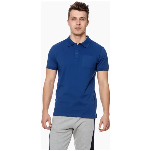 Umbro Polo Roberto , granatowy, rozmiar L. Niebieskie koszulki polo sportowe Umbro, l, bez wzorów, z bawełny, bez kołnierzyka, bez ramiączek. W wyprzedaży za 59.99 zł.