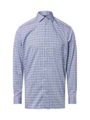 Andrew James koszula biznesowa - non-iron Mężczyźni Regular Fit Bawełna niebieski|biały, 46. Białe koszule Andrew James, m, bez wzorów, z bawełny, bez kołnierzyka, bez ramiączek. Za 229.95 zł.
