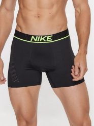 Nike Bokserki Dri-Fit Elite Micro 0000KE1150 Czarny. Czarne bokserki Nike, l, bez wzorów, z syntetyku. Za 99.99 zł.