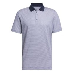 Polo adidas Ultimate365 Ottoman Stripe. Białe koszulki polo sportowe Adidas, m, bez wzorów, z materiału, bez kołnierzyka, bez ramiączek, na golfa. Za 275.55 zł.