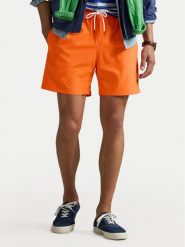 Polo Ralph Lauren Szorty kąpielowe 710963334001 Pomarańczowy Classic Fit. Brązowe kąpielówki Polo Ralph Lauren, m, bez wzorów, z syntetyku. Za 399.99 zł.