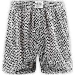 Bokserki Luźne, Czarno-Białe Majtki z Rozporkiem na Guziki, 100% Bawełna, Męskie -Pako Jeans. Białe bokserki Pako Jeans, l, bez wzorów, z bawełny. Za 33.00 zł.