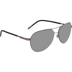 Okulary przeciwsłoneczne "MB695S/S" w kolorze czarno-srebrnym. Czarne okulary przeciwsłoneczne marki Roberto Cavalli, Balenciaga, Versace. W wyprzedaży za 499.95 zł.