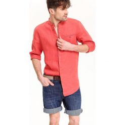 KOSZULA DŁUGI RĘKAW MĘSKA REGULAR FIT. Koszule marki TOP SECRET. W wyprzedaży za 49.99 zł.