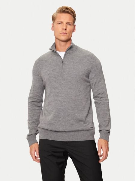 JOOP! Sweter 17 Jk-03Dario 30032603 Szary Modern Fit. Szare swetry rozpinane JOOP!, l, bez wzorów, z wełny, bez kołnierzyka, bez ramiączek. Za 419.99 zł.