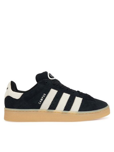 Adidas Sneakersy Campus 00S JQ8354 Czarny. Czarne buty sportowe casual Adidas, bez wzorów, ze skóry, bez zapięcia. Za 349.99 zł.