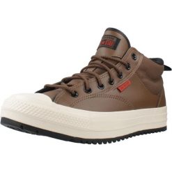 Buty CONVERSE CHUCK TAYLOR ALL STAR MALDEN STREET BOOT MID Brązowy. Brązowe buty turystyczne Converse, bez wzorów, z syntetyku, bez zapięcia, trekkingowe. Za 405.18 zł.