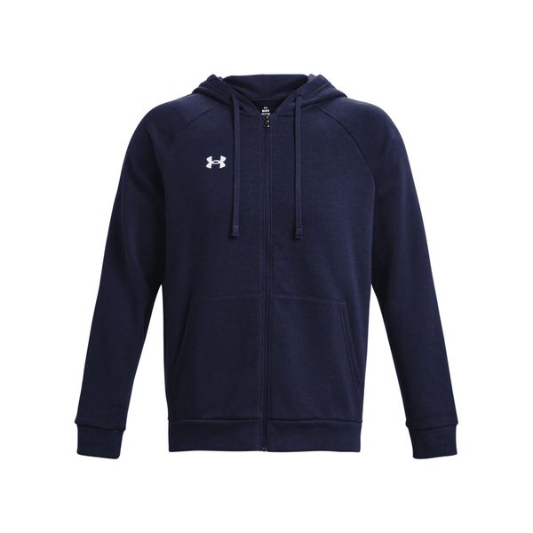 Polarowa bluza z kapturem zapinana na zamek Under Armour Rival. Białe bluzy z kapturem Under Armour, xl, bez wzorów, z polaru, z kapturem. Za 312.50 zł.