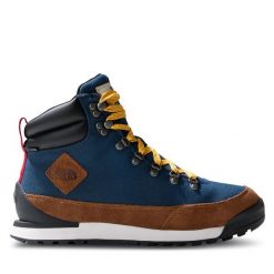 Trekkingi The North Face. Niebieskie buty trekkingowe The North Face, bez wzorów, bez zapięcia. Za 649.99 zł.